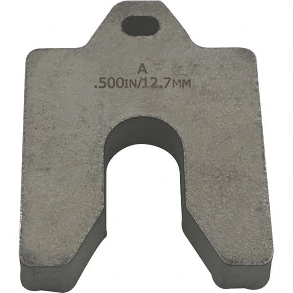 Maudlin Products - Metal Shim Stock Type: Slotted Shim Material: Stainless Steel - Caliber Tooling