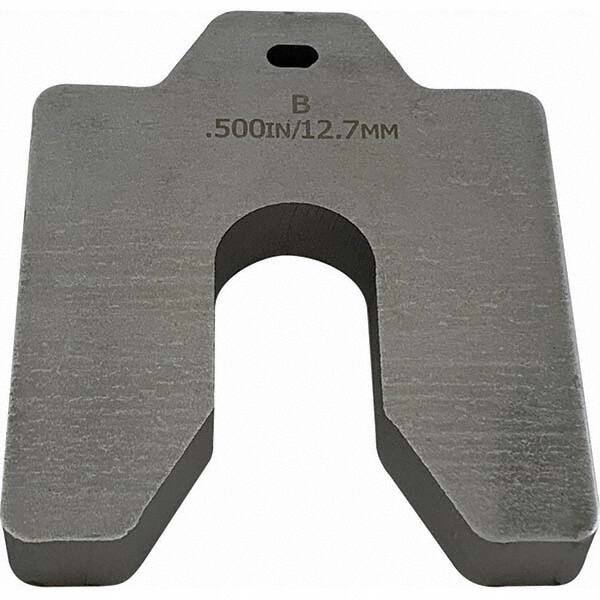 Maudlin Products - Metal Shim Stock Type: Slotted Shim Material: Stainless Steel - Caliber Tooling