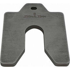 Maudlin Products - Metal Shim Stock Type: Slotted Shim Material: Stainless Steel - Caliber Tooling