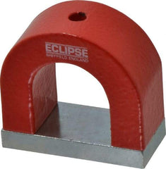 Eclipse - 3/16" Hole Diam, 2-3/16" Overall Width, 15/16" Deep, 1-13/16" High, Alnico Power Magnets - 1,022°Fahrenheit Max Operating Temp - Caliber Tooling