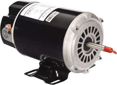 US Motors - 1.5 hp, ODP Enclosure, Auto Thermal Protection, 3,450 RPM, 115 Volt, 60 Hz, Industrial Electric AC/DC Motor - Size 48 Frame, Thru Bolt Mount, 1 Speed, Ball/SAB Bearings, 12.5 Full Load Amps, B Class Insulation, CCW Shaft End - Caliber Tooling