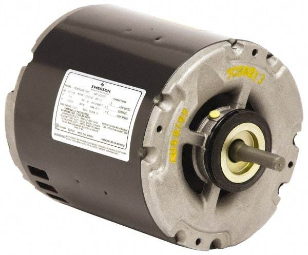 US Motors - 1/3 hp, ODP Enclosure, Auto Thermal Protection, 1,725 RPM, 115 Volt, 60 Hz, Industrial Electric AC/DC Motor - Size 56 Frame, Ring Mount, 2 Speed, SAB/Sleeve Bearings, 5.5/3.9 Full Load Amps, B Class Insulation, CCW Lead End - Caliber Tooling