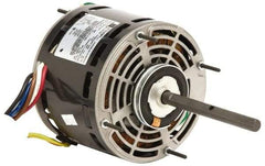 US Motors - 1/6 hp, ODP Enclosure, Auto Thermal Protection, 1,050 RPM, 115/230 Volt, 50 Hz, Industrial Electric AC/DC Motor - Size 48 Frame, Hub Mount, 1 Speed, SAB Bearings, 1.0 Full Load Amps, B Class Insulation, CCW Lead End Rev - Caliber Tooling