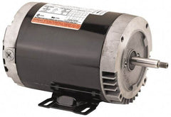 US Motors - 1.5 hp, ODP Enclosure, Auto Thermal Protection, 3,450 RPM, 115/230 Volt, 60 Hz, Industrial Electric AC/DC Motor - Size 56 Frame, J-Face Mount, 1 Speed, Ball Bearings, 17.6/8.8 Full Load Amps, B Class Insulation, CCW Drive End - Caliber Tooling