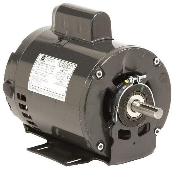 US Motors - 3/4 hp, ODP Enclosure, No Thermal Protection, 1,725 RPM, 208-230/460 Volt, 60 Hz, Three Phase Standard Efficient Motor - Size 56 Frame, Cradle/Stud Mount, 1 Speed, Ball Bearings, 2.9-2.9/1.5 Full Load Amps, B Class Insulation, Reversible - Caliber Tooling