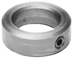 Climax Metal Products - 6mm Bore, Stainless Steel, Set Screw Shaft Collar - 1/2" Outside Diam - Caliber Tooling