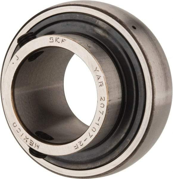 SKF - 1-7/16" ID x 2.8346" OD, 4,410 Lb Dynamic Capacity, Insert Bearing Insert Bearing - 3/4" Race Width, 3,440 Lb Static Capacity - Caliber Tooling