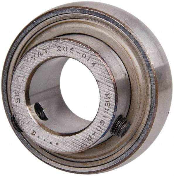 SKF - 7/8" ID x 2.0472" OD, 2,430 Lb Dynamic Capacity, Insert Bearing Insert Bearing - 0.5906" Race Width, 1,750 Lb Static Capacity - Caliber Tooling