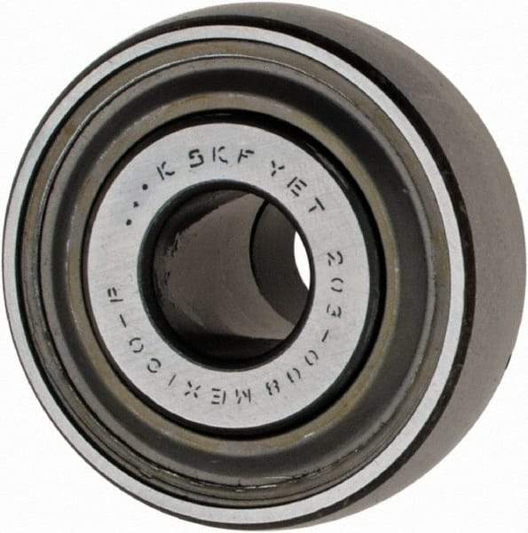 SKF - 1/2" ID x 1.5748" OD, 1,650 Lb Dynamic Capacity, Insert Bearing Insert Bearing - 0.4724" Race Width, 1,070 Lb Static Capacity - Caliber Tooling