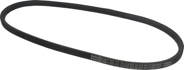 Continental ContiTech - Section A, 34" Outside Length, V-Belt - Wingprene Rubber-Impregnated Fabric, HY-T Matchmaker, No. A32 - Caliber Tooling