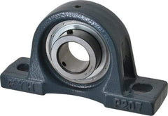 Value Collection - 6-3/4" OALBall Bearing Pillow Block - Cast Iron - Caliber Tooling