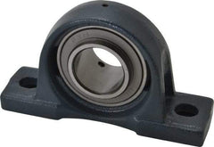 Value Collection - 7-3/8" OALBall Bearing Pillow Block - Cast Iron - Caliber Tooling