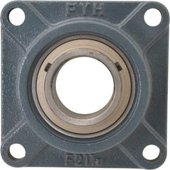 Value Collection - 6-3/8" OALBall Bearing Pillow Block - Cast Iron - Caliber Tooling