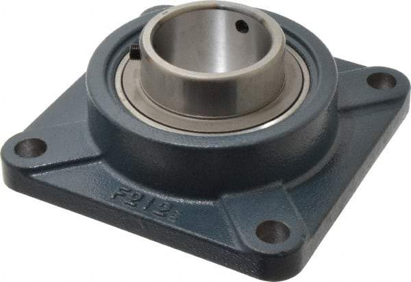 Value Collection - 6-7/8" OALBall Bearing Pillow Block - Cast Iron - Caliber Tooling