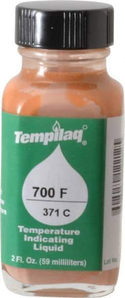 Tempil - 700°F Temp Indicating Liquid - 2 Ounce Container, 371°C - Caliber Tooling