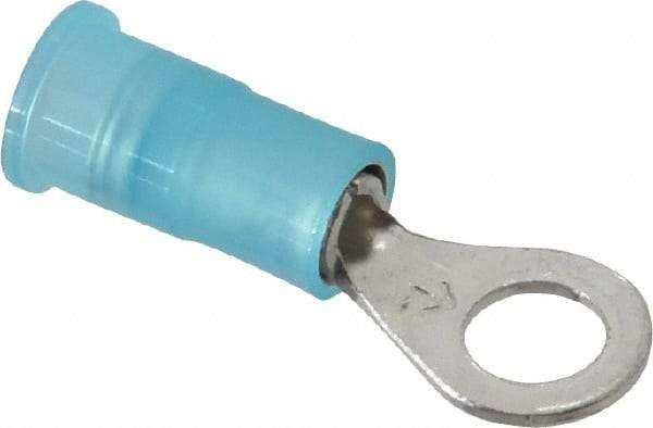 3M - 16-14 AWG Partially Insulated Crimp Connection Circular Ring Terminal - #10 Stud, Copper Contact - Caliber Tooling