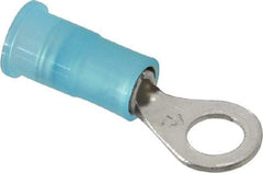 3M - 16-14 AWG Partially Insulated Crimp Connection Circular Ring Terminal - #10 Stud, Copper Contact - Caliber Tooling