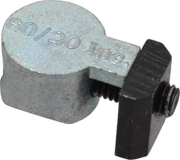 80/20 Inc. - Open Shelving 10 Series Anchor Fastener - Zinc, Use with Series 10 - Caliber Tooling