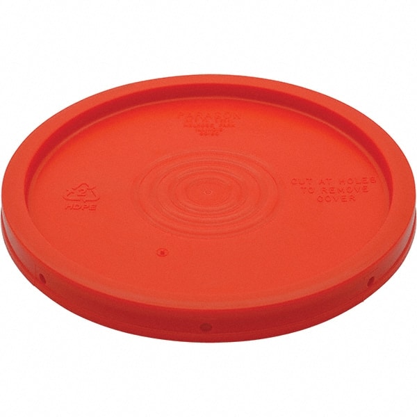 Vestil - Tote & Storage Container Lids For Use With: 3-1/2, 5 & 6 Gallon Pails Width (Decimal Inch): 12.500 - Caliber Tooling