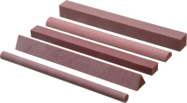 Value Collection - 5 Piece Synthetic Ruby Stone Kit - Coarse, Fine & (3) Medium - Caliber Tooling