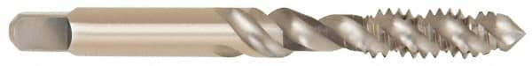 Cleveland - 5/16-24 UNF 3 Flute 3B Plug Spiral Flute Tap - High Speed Steel, Bright Finish, 2.719" OAL, Right Hand Flute, Right Hand Thread, H3, Series 1093/1094 - Caliber Tooling