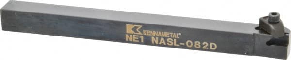 Kennametal - Internal/External Thread, Left Hand Cut, 1/2" Shank Width x 1/2" Shank Height Indexable Threading Toolholder - 6" OAL, N.2L Insert Compatibility, NAS Toolholder, Series Top Notch - Caliber Tooling