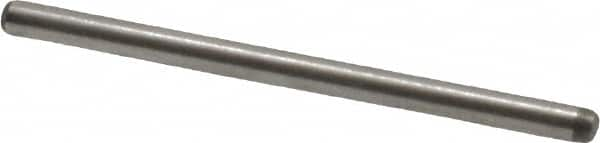 Made in USA - 1/16" Diam x 1" Pin Length 416 Stainless Steel Precision Dowel Pin - Passivated Finish, C 36-42 Hardness, 2 Beveled End - Caliber Tooling