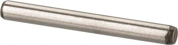 Made in USA - 1/16" Diam x 9/16" Pin Length 416 Stainless Steel Precision Dowel Pin - Passivated Finish, C 36-42 Hardness, 2 Beveled End - Caliber Tooling