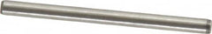 Made in USA - 3/32" Diam x 1-1/4" Pin Length 416 Stainless Steel Precision Dowel Pin - Passivated Finish, C 36-42 Hardness, 2 Beveled End - Caliber Tooling