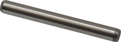 Made in USA - 1/8" Diam x 1-1/8" Pin Length 416 Stainless Steel Precision Dowel Pin - Passivated Finish, C 36-42 Hardness, 2 Beveled End - Caliber Tooling