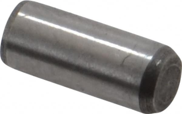 Made in USA - 5/32" Diam x 3/8" Pin Length 416 Stainless Steel Precision Dowel Pin - Passivated Finish, C 36-42 Hardness, 2 Beveled End - Caliber Tooling