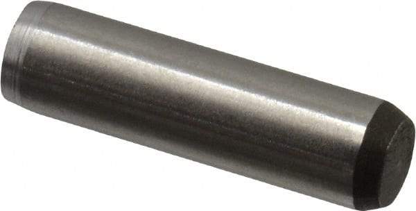 Made in USA - 5/32" Diam x 9/16" Pin Length 416 Stainless Steel Precision Dowel Pin - Passivated Finish, C 36-42 Hardness, 2 Beveled End - Caliber Tooling