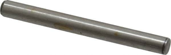 Made in USA - 1/4" Diam x 2-1/2" Pin Length 416 Stainless Steel Precision Dowel Pin - Passivated Finish, C 36-42 Hardness, 2 Beveled End - Caliber Tooling