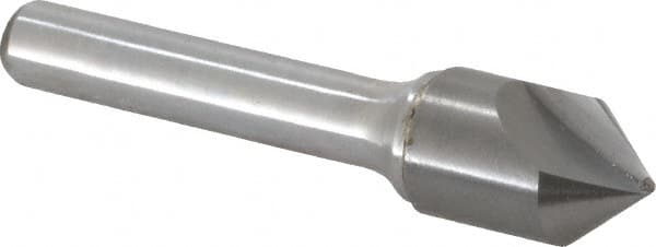 Keo - 1-3/4" Head Diam, 3/4" Shank Diam, 1 Flute 100° High Speed Steel Countersink - Caliber Tooling