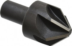 Keo - 1-1/2" Head Diam, 3/4" Shank Diam, 6 Flute 90° High Speed Steel Countersink - Caliber Tooling