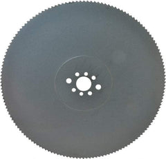 Kinkelder Saw - 350mm Blade Diam, 160 Teeth, High Speed Steel Cold Saw Blade - 32mm Arbor Hole Diam, 2.5mm Blade Thickness - Caliber Tooling