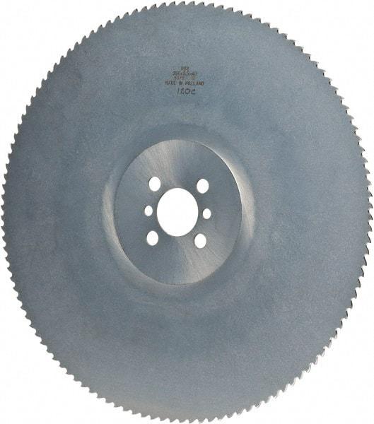 Kinkelder Saw - 350mm Blade Diam, 120 Teeth, High Speed Steel Cold Saw Blade - 40mm Arbor Hole Diam, 2.5mm Blade Thickness - Caliber Tooling