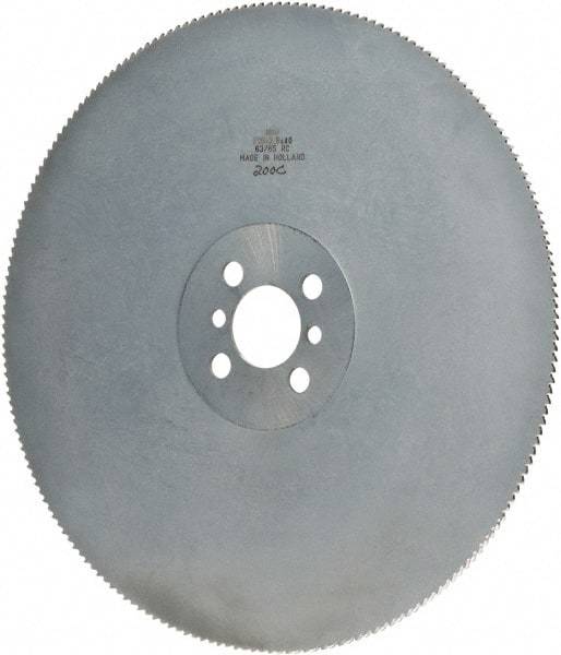 Kinkelder Saw - 350mm Blade Diam, 160 Teeth, High Speed Steel Cold Saw Blade - 40mm Arbor Hole Diam, 2.5mm Blade Thickness - Caliber Tooling