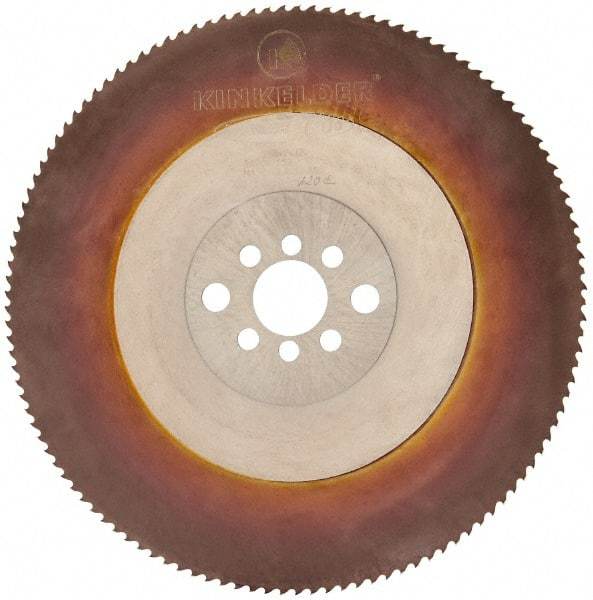 Kinkelder Saw - 250mm Blade Diam, 120 Teeth, High Speed Steel Cold Saw Blade - 32mm Arbor Hole Diam, 2mm Blade Thickness - Caliber Tooling