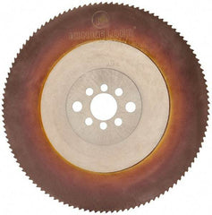 Kinkelder Saw - 250mm Blade Diam, 120 Teeth, High Speed Steel Cold Saw Blade - 32mm Arbor Hole Diam, 2mm Blade Thickness - Caliber Tooling