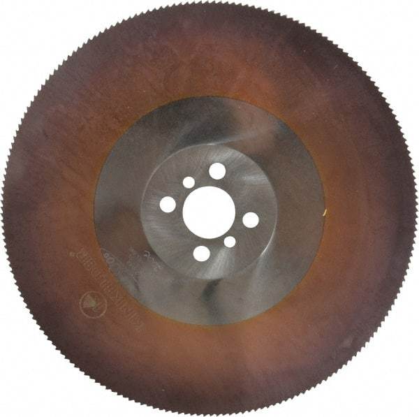 Kinkelder Saw - 315mm Blade Diam, 200 Teeth, High Speed Steel Cold Saw Blade - 40mm Arbor Hole Diam, 2.5mm Blade Thickness - Caliber Tooling