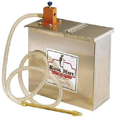 Kool Mist - 2 Outlet, 3 Gal Tank Capacity, Stainless Steel Tank Mist Coolant System - 4' Coolant Line Length, 6" Hose Length, 5/16" Nozzle Diam - Caliber Tooling