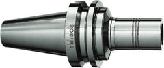 Schunk - CAT40 Taper Shank 12mm Hole End Mill Holder/Adapter - 19mm Nose Diam, 150mm Projection, Through Coolant - Exact Industrial Supply