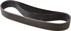 Metabo - 1-1/2" Wide x 30" OAL, 400 Grit, Aluminum Oxide Abrasive Belt - Aluminum Oxide, Coated - Caliber Tooling