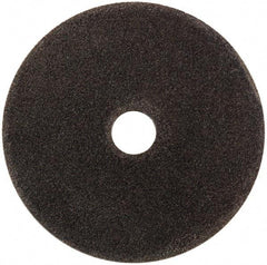 Metabo - 6" Medium Grade Zirconia Alumina Deburring Disc - 1" Center Hole, Spindle Mount Connection, Black - Caliber Tooling