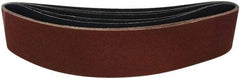 Tru-Maxx - 19" Wide x 48" OAL, 120 Grit, Aluminum Oxide Abrasive Belt - Aluminum Oxide, Fine, Coated, X Weighted Cloth Backing, Dry - Caliber Tooling