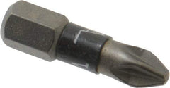 Wera - PZ.2 Posidriv Screwdriver Bit - 1/4" Hex Drive, 1" OAL - Caliber Tooling