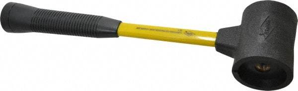 NUPLA - 2-1/2 Lb Head 2-1/2" Face Composite Nonmarring Hammer without Faces - Fiberglass Handle - Caliber Tooling