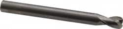 OSG - 1/4", 2 Flute, Single End, Solid Carbide, 0.06" Corner Radius End Mill - 2-1/2" OAL, 30° Helix, Right Hand Flute, 3/8" LOC, Right Hand Cut - Caliber Tooling