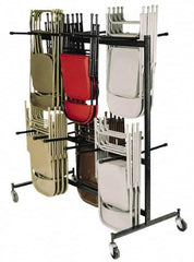 NPS - 84 Chairs Capacity Storage Rack - Use for Folding Chairs - Caliber Tooling